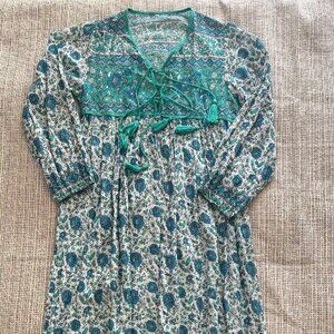 Vintage boho 1960's Inspired Dress